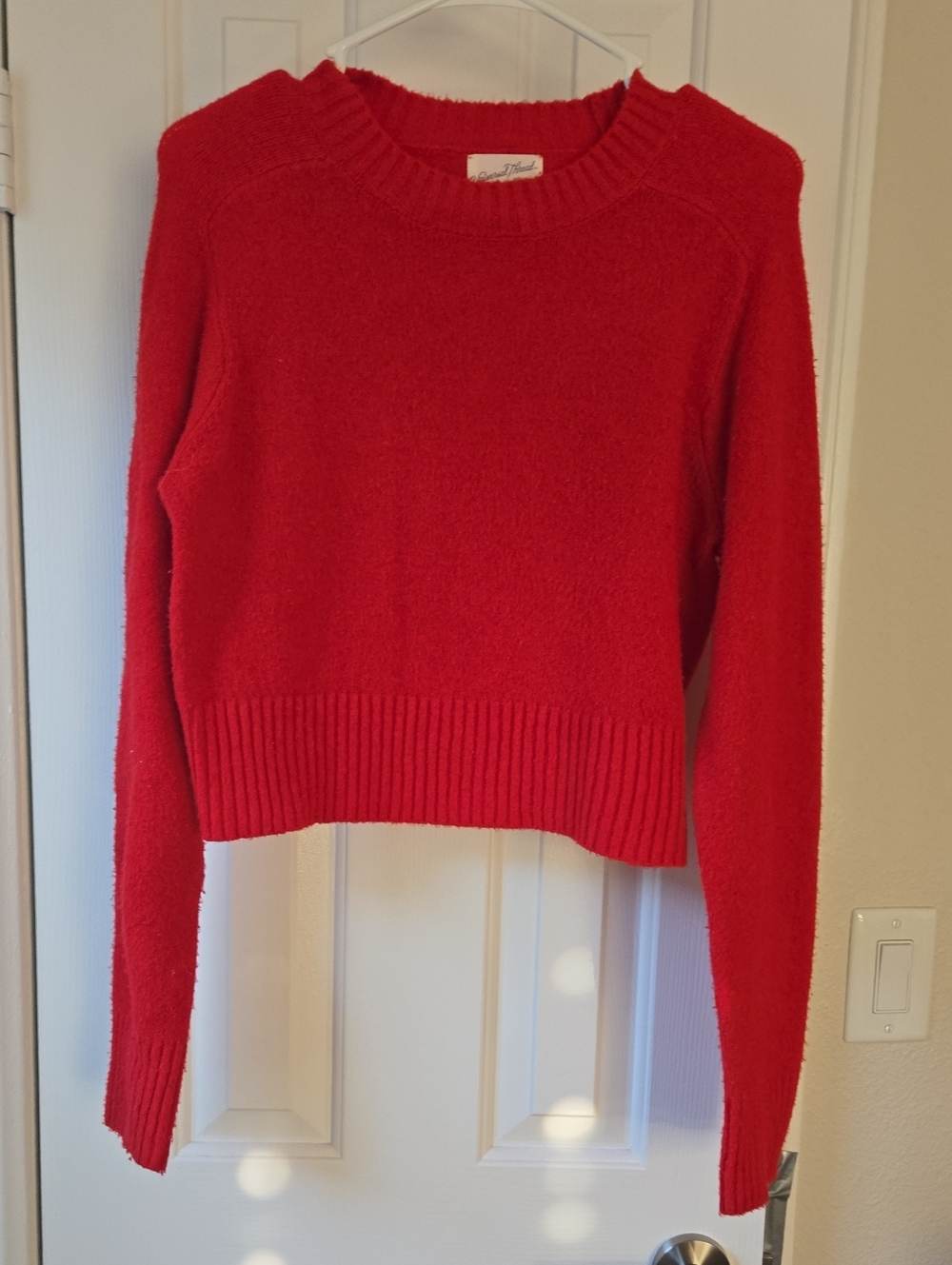 Universal Thread Bright Red Crewneck Sweater- Small